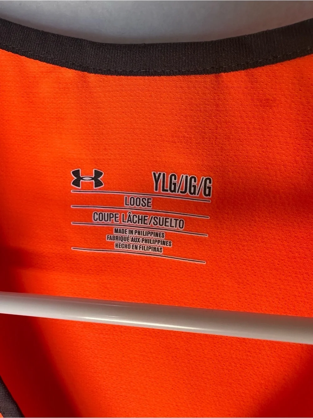 Under Armour Youth Large Blaze Orange Safety Hunting Vest YLG EUC